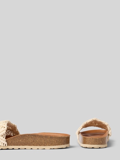 Verbenas Sandalen in comfortmodel, model 'RAGA KNOTS' Ecru - 2