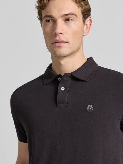 MCNEAL koszulka polo o kroju regular fit z wyhaftowanym logo Czarny 3