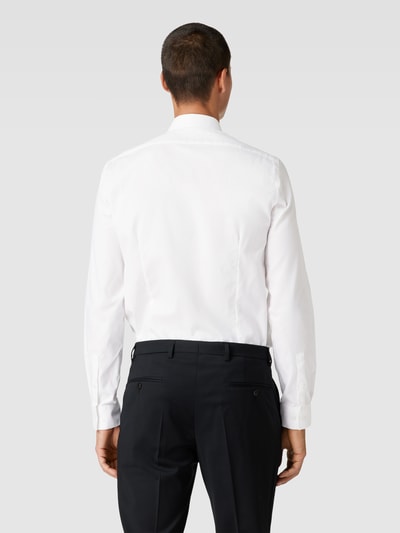 CK Calvin Klein Slim fit zakelijk overhemd met kentkraag Wit - 5