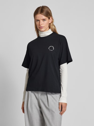 TheJoggConcept Oversized T-Shirt mit Label-Print Black 4