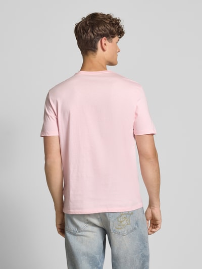 Calvin Klein Jeans T-shirt met labelprint Roze - 5