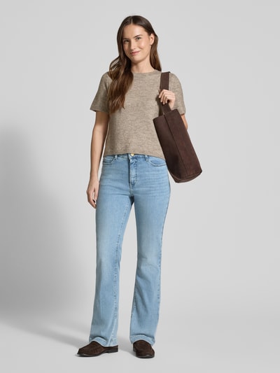 MAC Flared Jeans van Katoenmix Model 'DREAM' Lichtblauw - 1