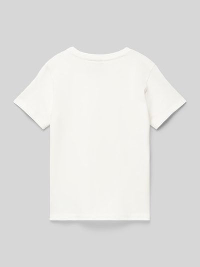 CHAMPION T-shirt met ronde hals Ecru - 3