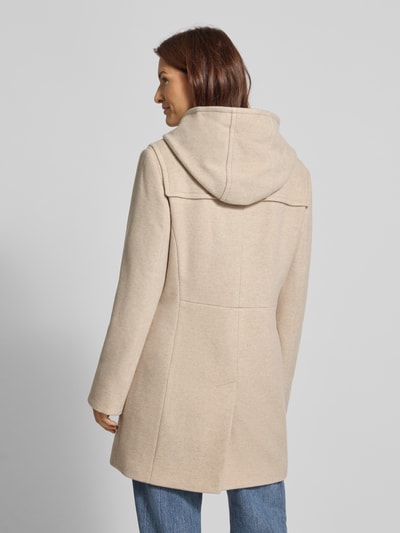 Gil Bret Dufflecoat mit Kapuze Beige Melange 5