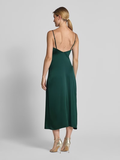 VILA Abendkleid aus Satin Modell 'RAVENNA' Dunkelgruen 5