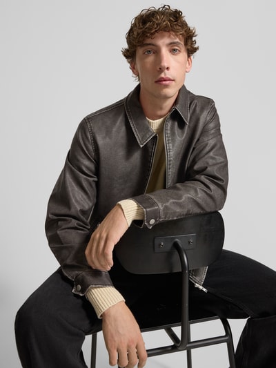 JACK & JONES Jack met kentkraag, model 'CASABLANCA'' BLACK - 3