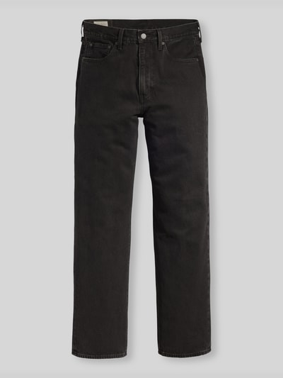 Levi's® Jeansy o kroju wide fit i krój loose fit z czystej bawełny model '568™' Czarny 1