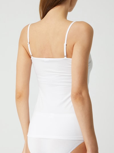 Calida Top z single dżerseju model ‘Natural Comfort’ Biały 6