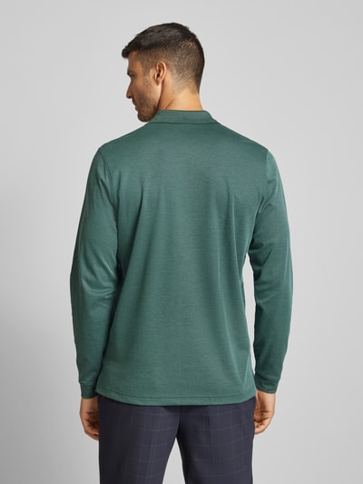 RAGMAN Regular fit poloshirt met borstzak Groen - 5