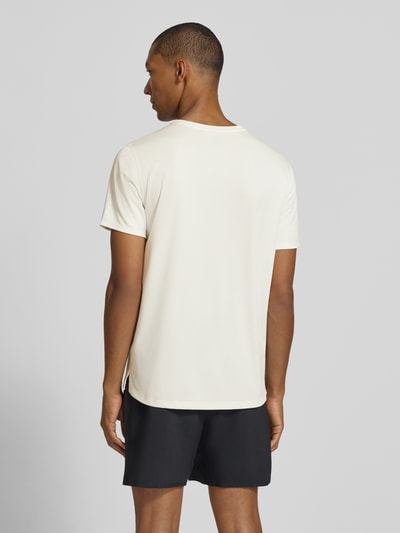 ASICS Regular Fit T-Shirt mit Logo-Print Offwhite 5