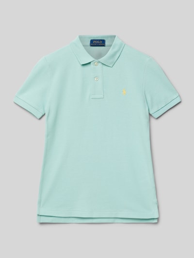 Polo Ralph Lauren Kids Regular Fit Poloshirt mit Logo-Stitching Mint 1