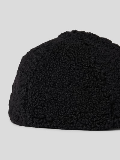 BOSS Cap mit Teddyfell Modell 'Xusy' Black 3