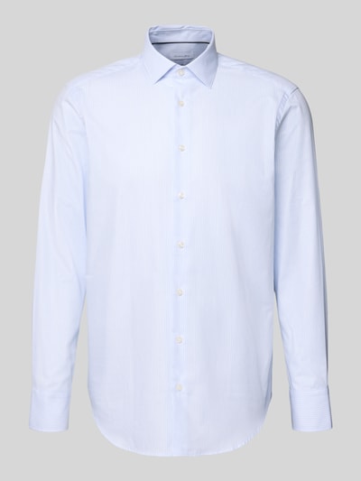 Christian Berg Men Regular Fit Business-Hemd mit Kentkragen Bleu 2