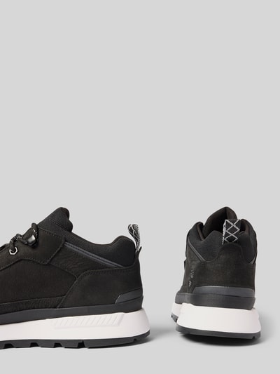 Timberland Sneaker aus Leder-Mix Modell 'TRECKER' Black 2