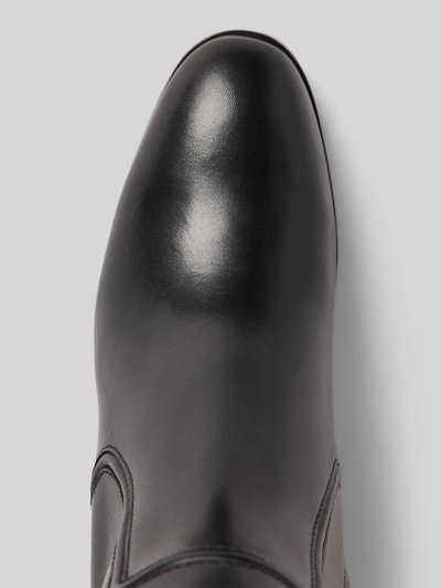 Lauren Ralph Lauren Leren laarzen met ritssluiting, model 'CHARLY' Zwart - 3