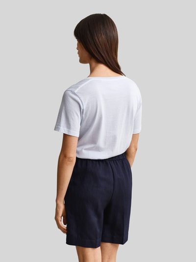 GANT Regular Fit T-Shirt aus Baumwoll-Mix Hellblau 5