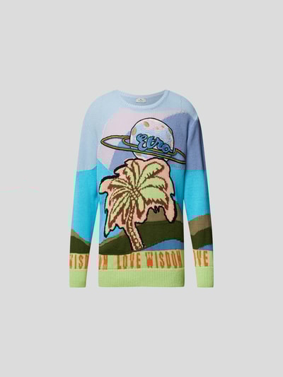Etro Pullover mit Label-Stitching MULTI STYLEBOP 2