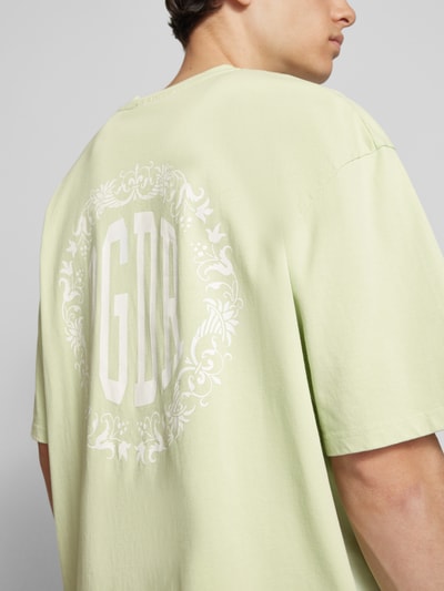 Pegador Oversized T-Shirt mit Label-Print Mint 3