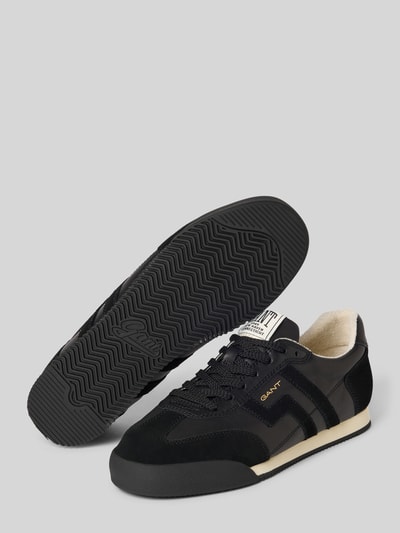 Gant Sneakersy ze skóry naturalnej z wytłoczonym logo model ‘Beylana’ Czarny 4