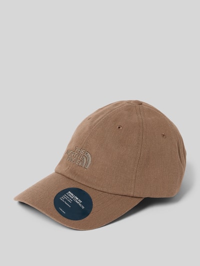 The North Face Basecap mit Logo-Stitching Mittelbraun 1