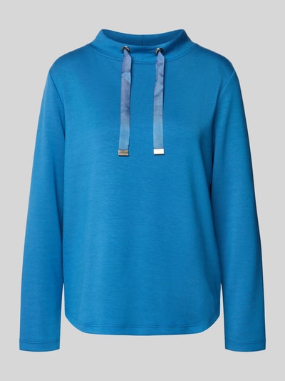 More & More Sweatshirt mit Stehkragen und Kordelzug Ocean 2