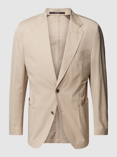 Windsor Regular Fit 2-Knopf-Sakko Modell 'Giro-N' Beige 2