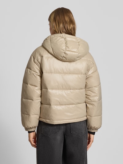 Calvin Klein Jeans Puffer Jacket mit Logo Modell 'SHINE PUFFER JACKET' Taupe 5