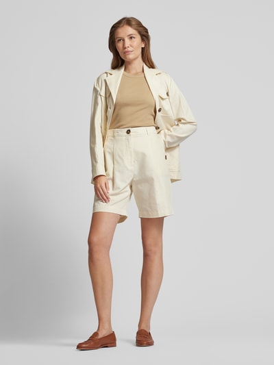 Weekend Max Mara Bermuda in effen design Offwhite - 1