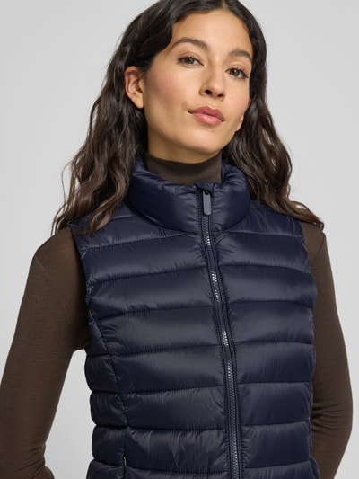 Christian Berg Woman Selection Bodywarmer met opstaande kraag Donkerblauw - 3