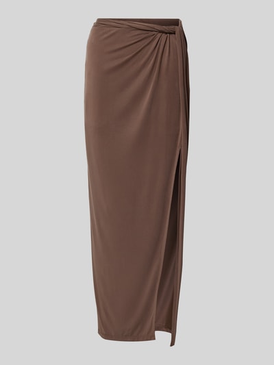 LeGer by Lena Gercke Długa spódnica z marszczeniami Ciemnobrązowy 2