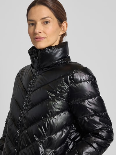 Christian Berg Woman Selection Steppjacke mit Kapuze und Reißverschluss Black 3