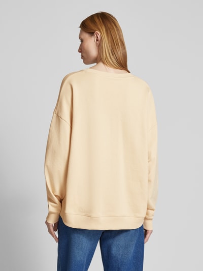 Tommy Hilfiger Oversized Sweatshirt mit Rundhalsausschnitt Sand 5