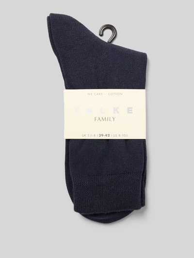 Falke Skarpety z napisem z logo model ‘FAMILY’ Granatowy 3