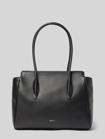 FURLA Tote Bag mit Label-Detail Modell 'AMBRA' Black 1