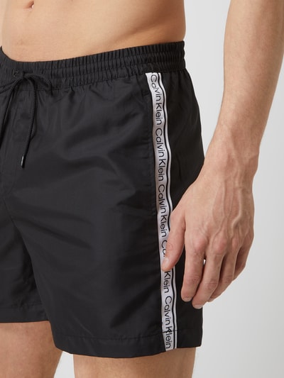 Calvin Klein Underwear Badehose mit Logo-Streifen Black 2