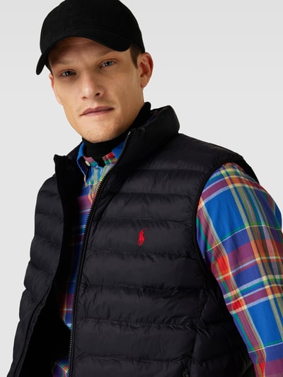 Polo Ralph Lauren Bodywarmer met opstaande kraag Zwart - 3