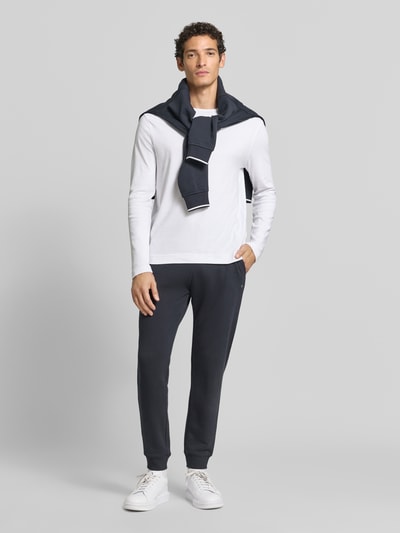 Christian Berg Men Sweatpants mit elastischem Bund und Kordelzug Marine 1