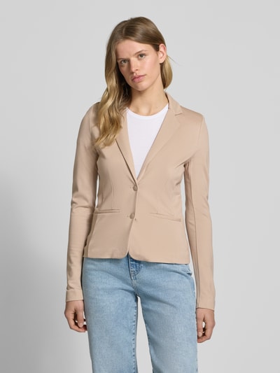 ONLY Regular Fit Blazer mit Reverskragen Modell 'POPTRASH LIFE' Sand 4
