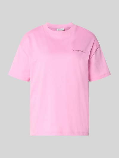 Marc O'Polo DENIM Regular Fit T-Shirt aus reiner Baumwolle Pink 2