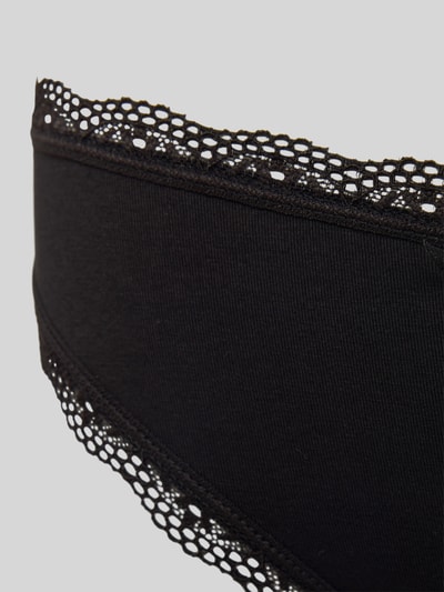 DORINA Slip mit Schleifen-Detail im 3er-Pack Black 2