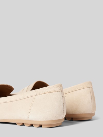 Tamaris Loafers van leer Beige - 2