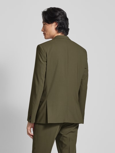 HUGO Slim Fit Anzug mit 2-Knopf-Sakko Modell 'Arti/Hesten' Oliv 5