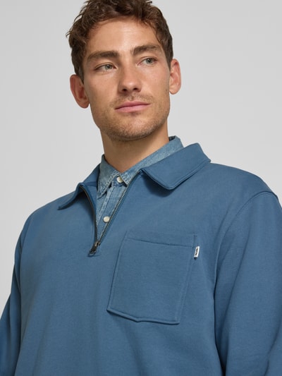 Wood Wood Regular Fit Poloshirt mit Brusttasche Modell 'Andrew' Ocean 3