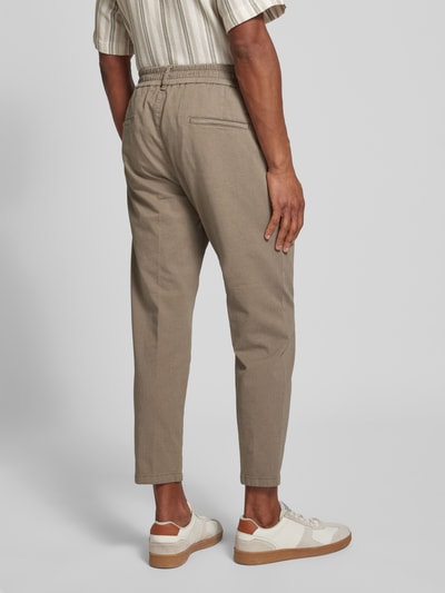 Drykorn Regular fit chino met paspelzakken, model 'CHASY 10' Beige - 5