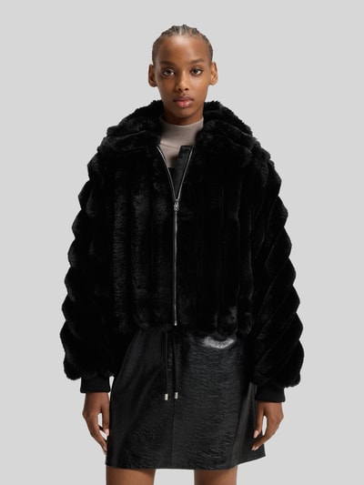 HUGO Regular fit jack met tunnelkoord in de taille  Zwart - 4