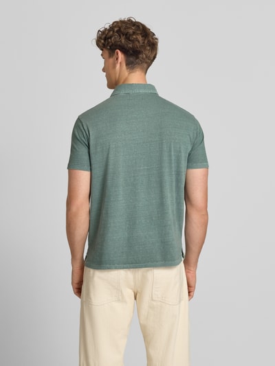Superdry Slim Fit Poloshirt mit Brusttasche Oliv 5