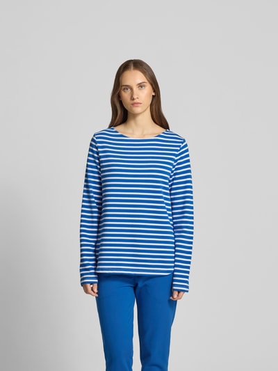 Juvia Sweatshirt mit Rundhalsausschnitt Hellblau 4