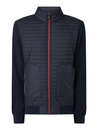 Christian Berg Men Sweatjacke mit Stehkragen - wattiert  Marine 2