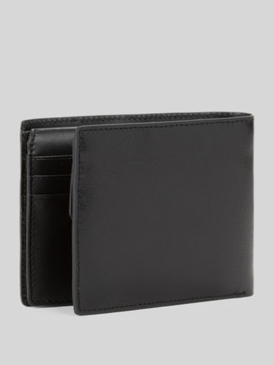 Valentino Bags Portemonnaie aus Rindnappa mit RFID-Schutz Black 3