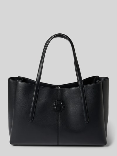 BOSS Shopper in leerlook model 'ANETT NEW L TOTE' Zwart - 2
